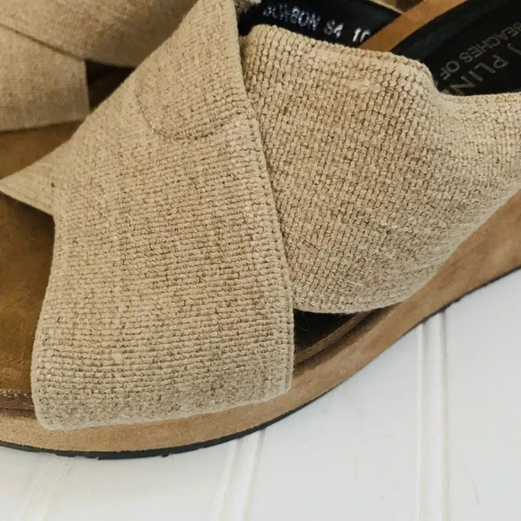 Donald J Pliner Platform Shoes BonBon Wedge Heel Sandals - Picture 2 of 6